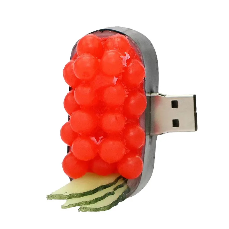 Прекрасный маленький суши пицца USB 16 ГБ 32 64 4 8 карта памяти Sashimi u диск подарок