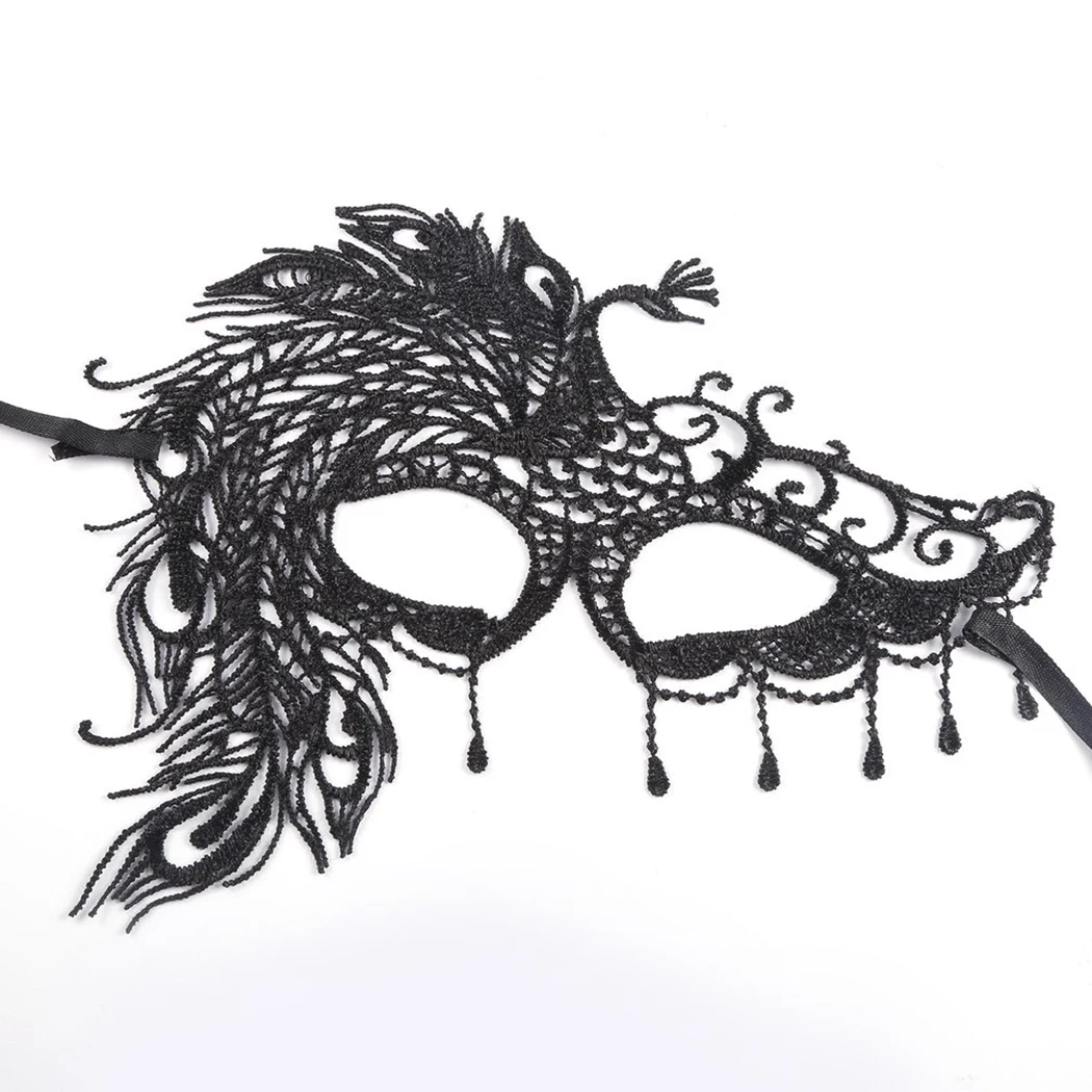 Новая женская сексуальная кружевная маска для глаз на вечеринки маскарада Хэллоуина, карнавала.