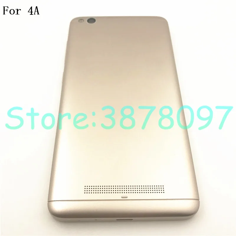 Оригинальная задняя крышка 5 0 дюйма для Xiaomi Redmi 4A аккумулятора кнопка включения +