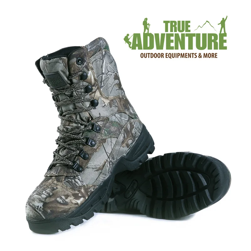 Тактические ботинки Приключения пеший Туризм Треккинг Камуфляж Охотничьи