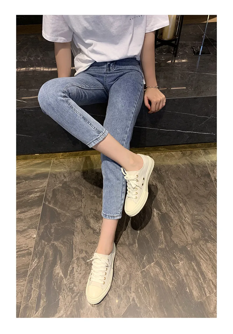 GCYFWJ Summer New breathable Canvas shoes Flat Ladies Shoes comfortable rubber Casual shoes Woman Round toe women sneakers XF363