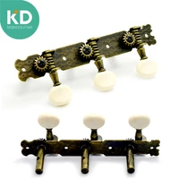 kd classical guitar tuning peg antique bronze guitar pegs oval button machine head guitar repair parts accessories