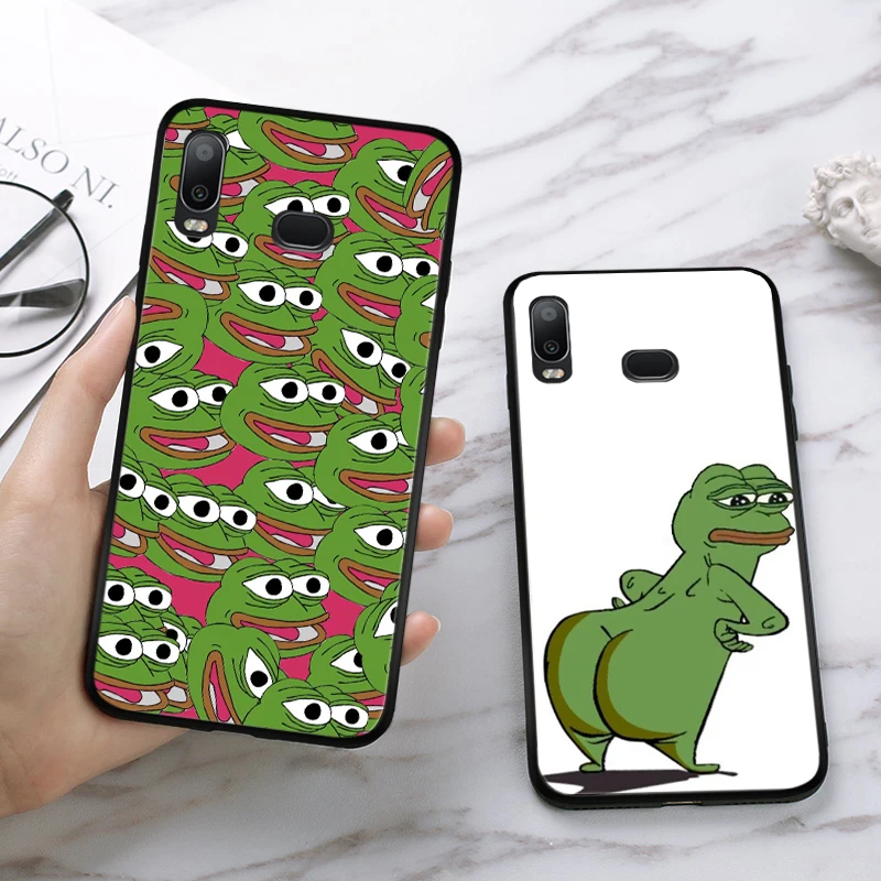 Силиконовый чехол для Samsung A3 A5 A6 Plus A7 A8 A9 A10 A30 A40 A50 A70 J6 A10S A30S A50S | Мобильные телефоны