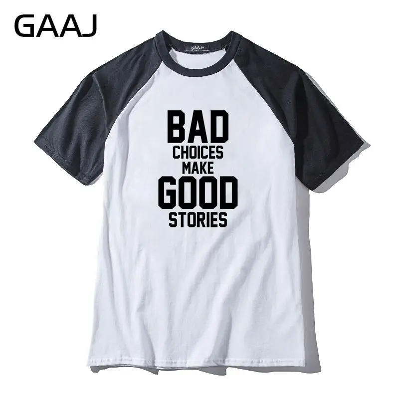 Мужская и женская футболка унисекс GAAJ Повседневная Длинная с рукавом три