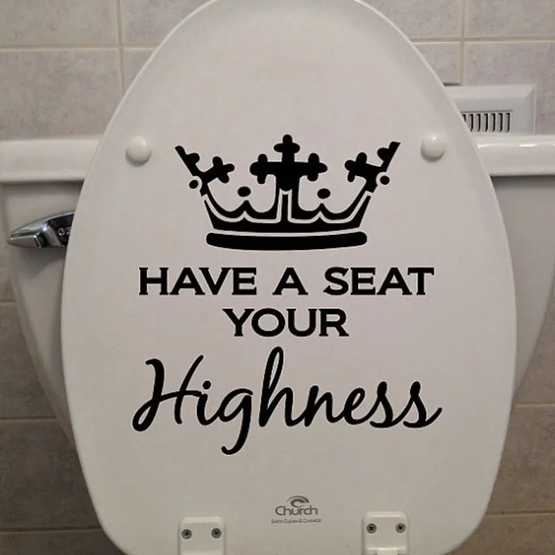 Набор стикеров для туалета водостойкие наклейки на стену|toilet sticker|wall stickerdecorative wall