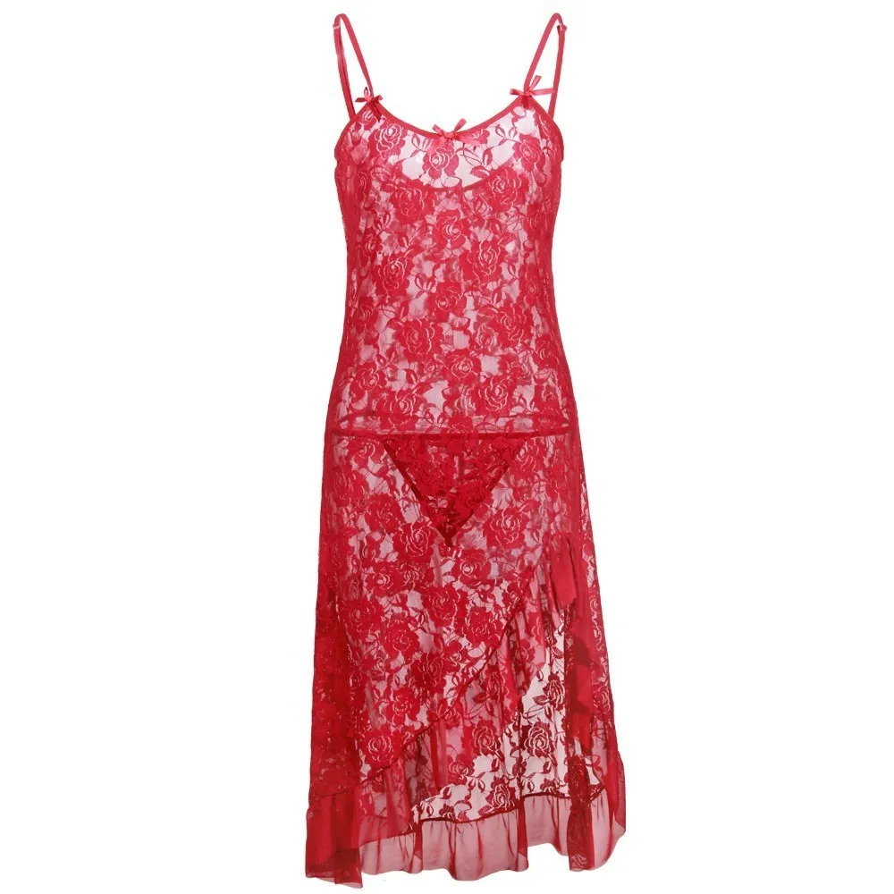 Rose Embroidery Lace Irregular 5xl 6xl Plus Size Women Sexy Nightdress Night Dress Sleepwear Sleeveless Long Nighties Nightgown | Женская