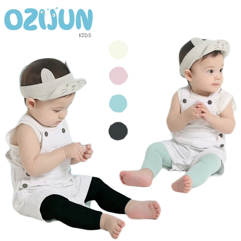 Весенне летние леггинсы для малышей бархатные повседневные тонкие однотонные