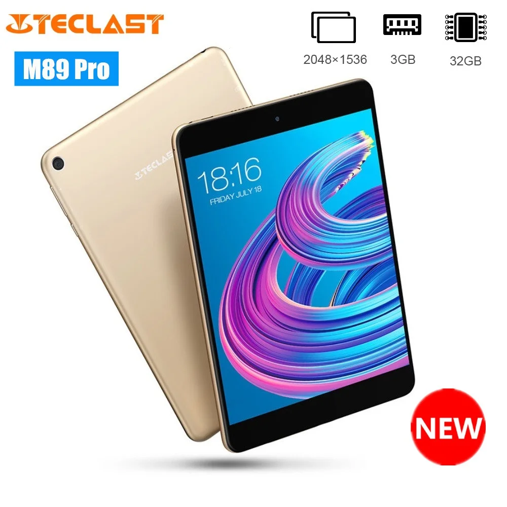 Teclast M89 Pro 7 9 дюймовый планшетный ПК MTK Helio X27 Deca Core 2048*1536 3 ГБ ОЗУ 32 2 4 ГГц/5 0 ггц WiFi