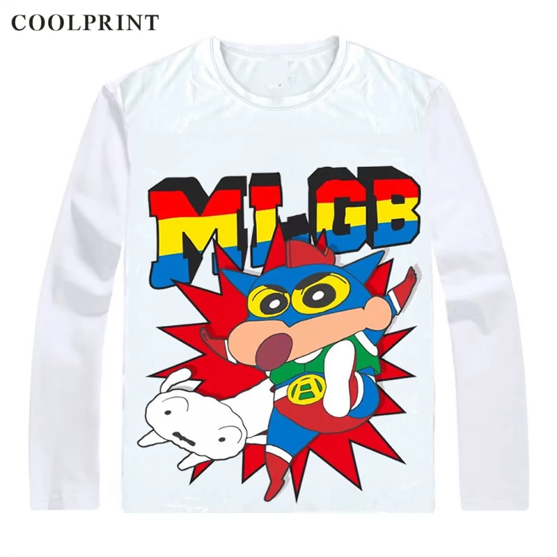 Style 6 Shinnosuke Nohara Футболки с длинным рукавом Манга Аниме Shin chan Shinchan и Shin-chan Crayon Косплей рубашка - Цвет: Style 6