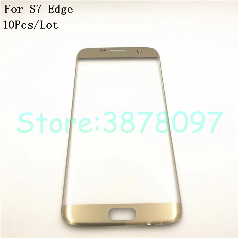 10 шт./Лот Новое Переднее стекло Сенсорная панель для Samsung Galaxy S7 Edge G935F G9350