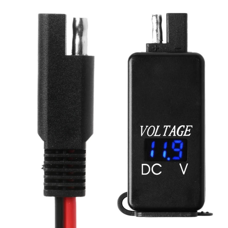 2019 Водонепроницаемый 12V автомобиль мотоцикл SAE USB Зарядное устройство вольтметр