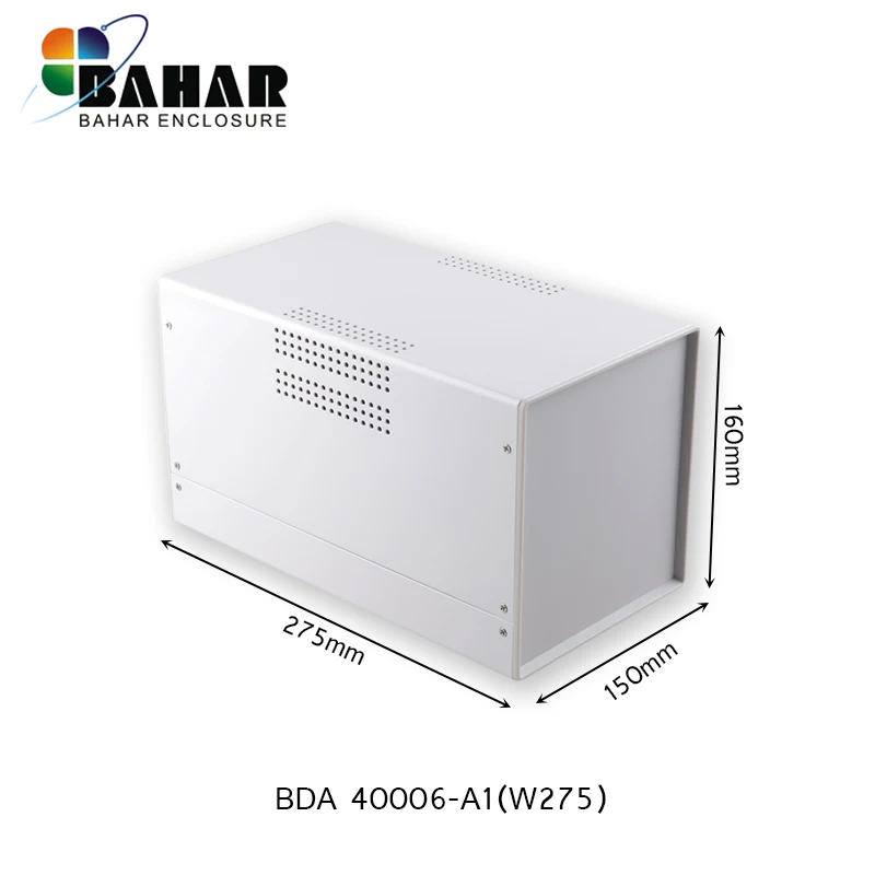 BDA40006-A1(W275) 150*160*275 мм Корпус для инструментов электронный железный ящик железный корпус для электроники металлический радиатор Соединительный корпус - Цвет: BDA40006-A1(W275)