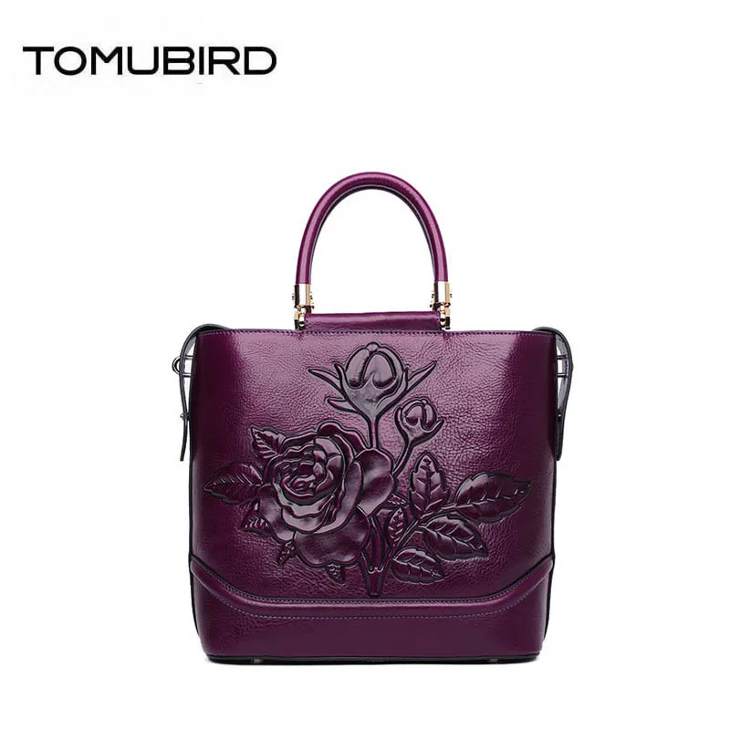 TOMUBIRD 2019 новая улучшенная кожаная тисненая дизайнерская известная Брендовая