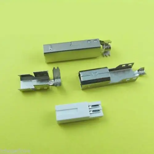 10 шт. 4 контакта USB 2 0 Type B|connector diy|connector maleconnector usb |