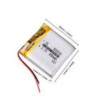 503030 3,7 v 500mah 453030 литиевая полимерная аккумуляторная батарея для видеорегистратора автомобиля DVR Mp3 DVD камера GPS bluetooth динамик