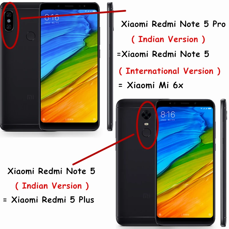 Чехол HATOLY для Xiaomi Redmi Note 5 жесткие чехлы телефонов тяжелый армированный