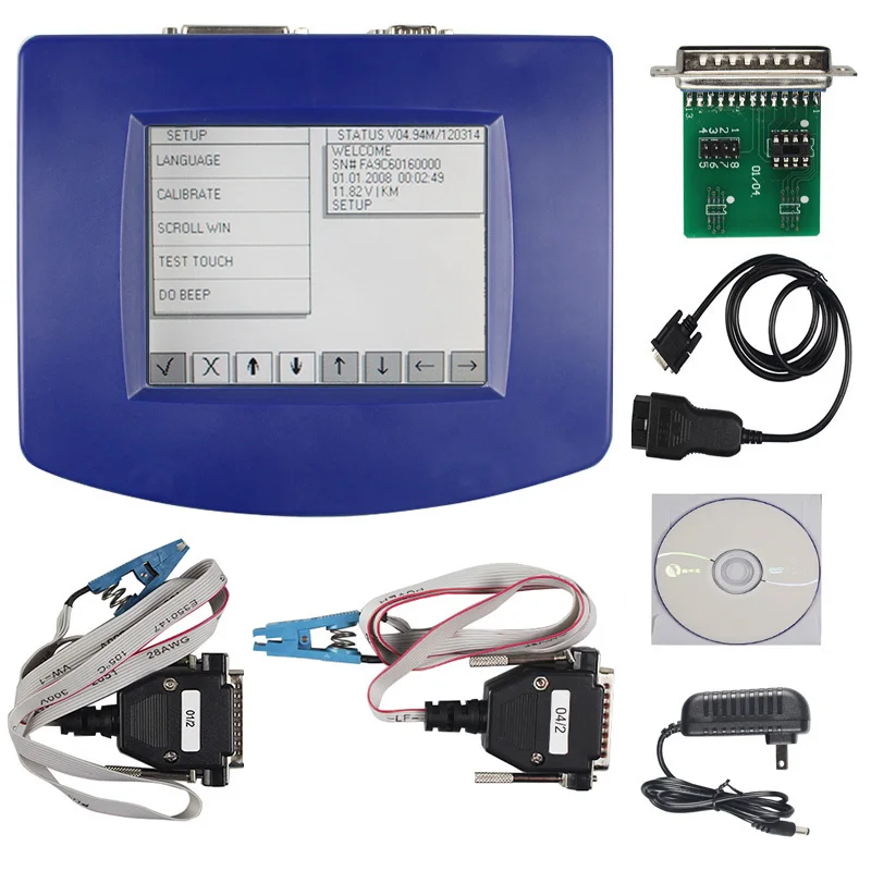 Digiprog 3 v4.94 OBD & VSTM III с ST01 ST04 коррекция одометра инструмент пробега правильный DHL