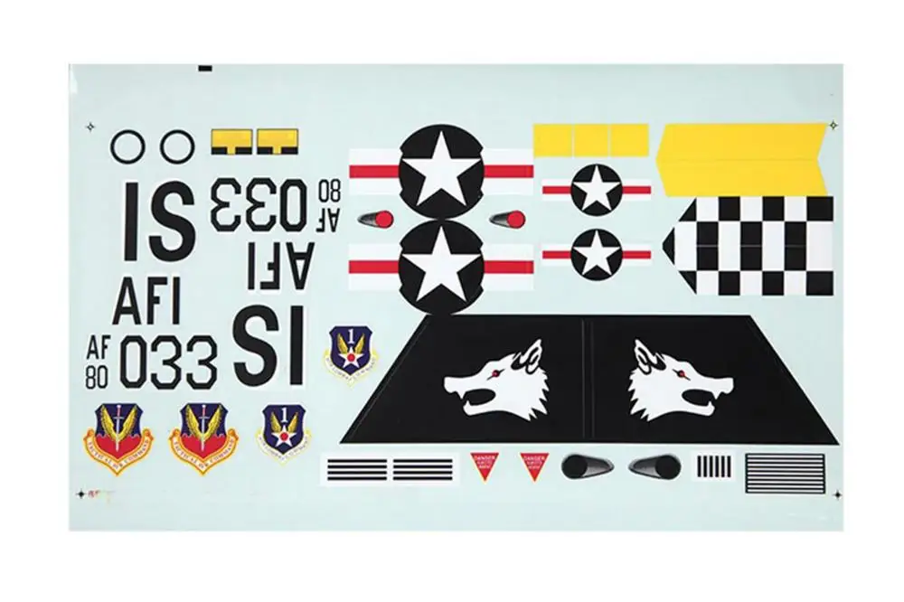 F15 Decal Sheet FMS 64 мм F15 F16 F18 F35 V2 запчасти воздуховод вентилятор EDF реактивный двигатель ESC сервопривод клобук шасси навес RC самолет модель Запчасти - Цвет: F15 Decal Sheet