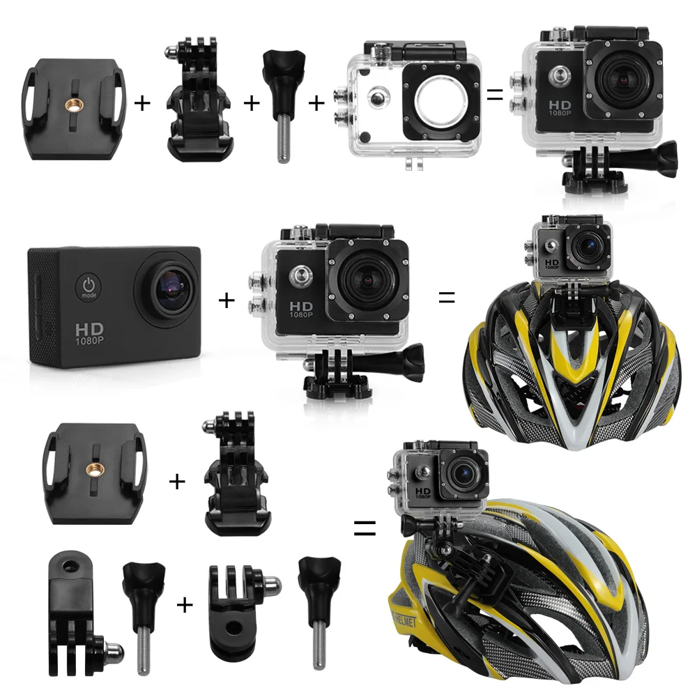 Производитель Goodpa Водонепроницаемый экшн Камера экшн-камеры go pro Стиль SJ4000 экшн-камеры go pro Камера возможностью погружения на глубину до 30 м 1080 P Full HD DVR Спорт Камера s