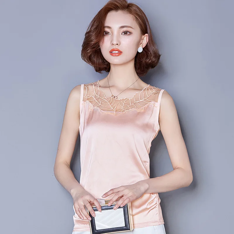 Открытая кружевная жилетка в стиле пэчворк однотонная короткая майка большого