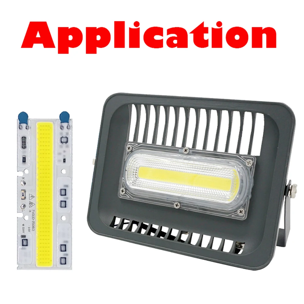 5 шт. Смарт IC LED COB Чип IP65 30 Вт 50 70 100 150 AC 220 В 110 интегрированный прямоугольный луч DIY