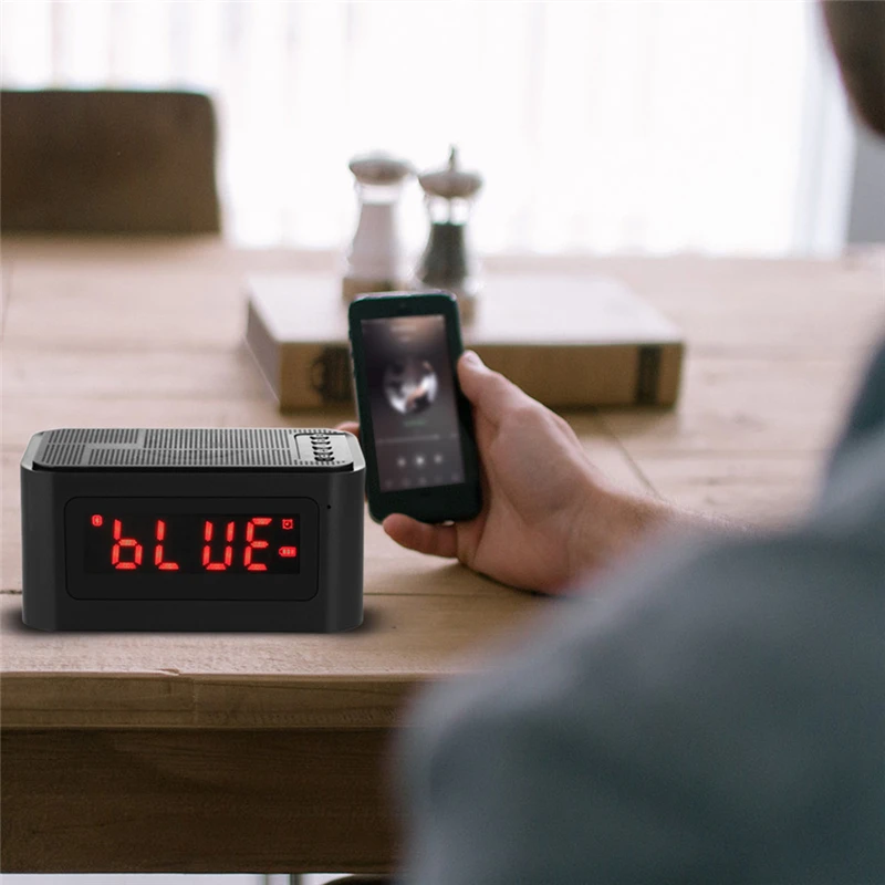 Беспроводной портативный мини Bluetooth Динамик с светодиодный стерео звук Бумбокс