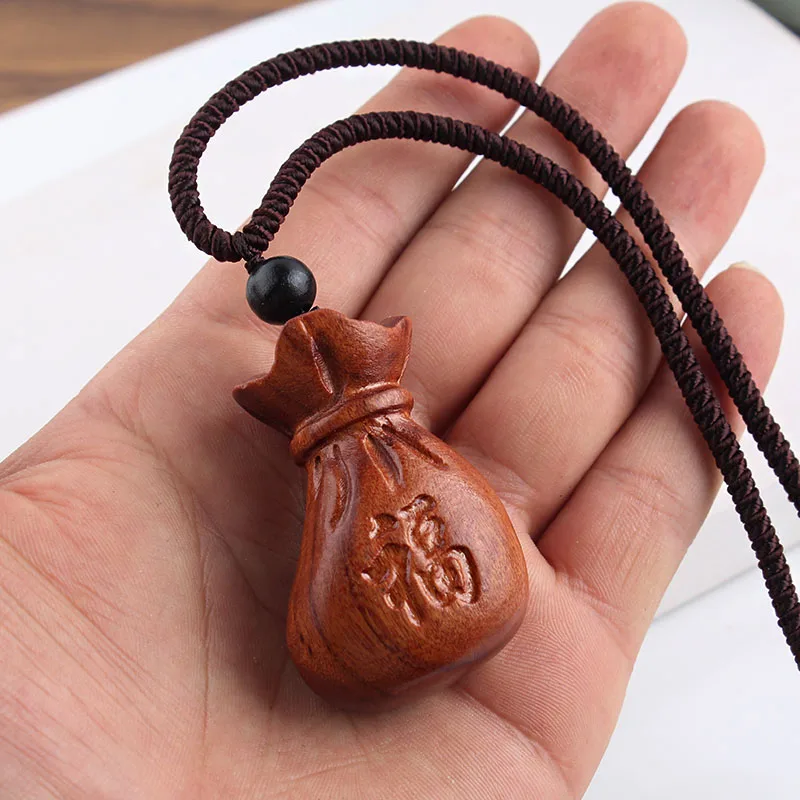 Ожерелье WEIYU с подвеской в виде деревянной рыбы 2017 женская сумка Будды