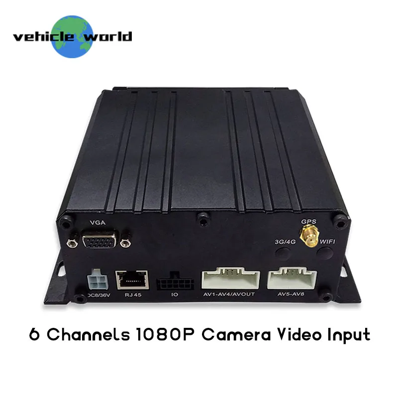1080P 8-канальный AHD Мобильный DVR с GPS для наблюдения за такси | Безопасность и защита