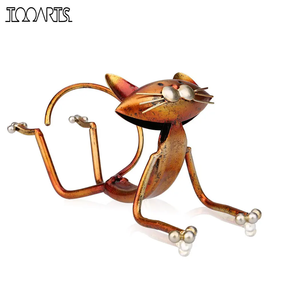 TOOARTS Йога кошка Винная стойка металлический винный держатель винная полка