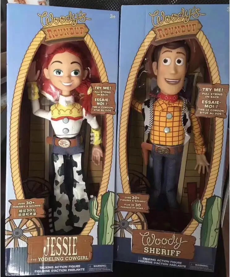 2 шт./компл. История игрушек 3 говорящая Jessie + Woody PVC экшн игрушка фигурки модель