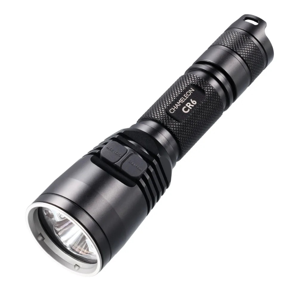 Вспышка NITECORE CR6 440 люмен CREE XPG2 R5 LED Хамелеон тактический фонарик без батареи
