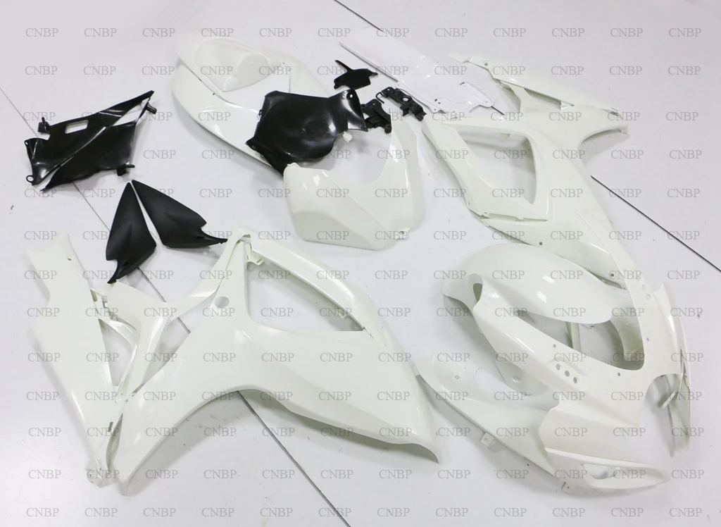 UNPAINTED fairing GSXR 750 2006 обтекатели GSXR 600 2006-2007 K6 синий черно белые Обтекатели GSXR600 06 тела Наборы - Цвет: UNPAINTED fairing