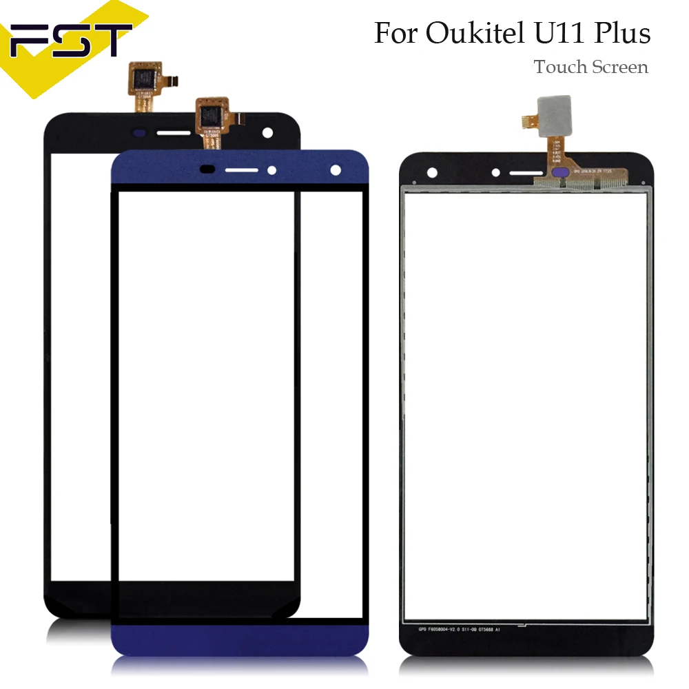 Сменный сенсорный экран 5 7 дюйма для Oukitel U11 Plus дигитайзер сенсорной панели в