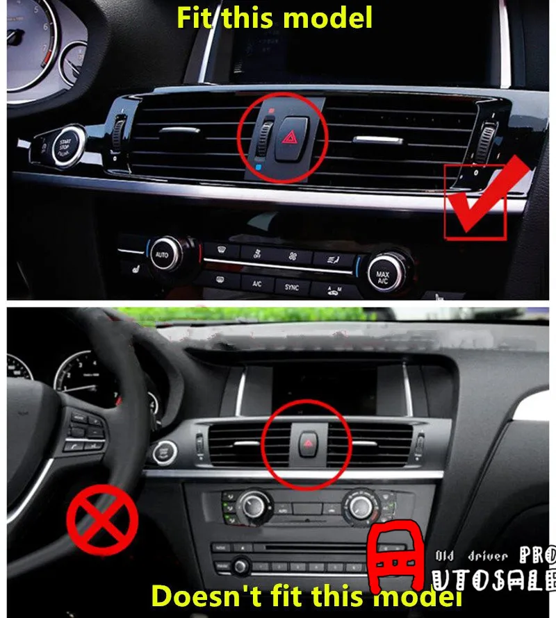 Для BMW X3 F25 2011 2012 2013 2014 2015ABS металлическая внутренняя Передняя Центральная Крышка