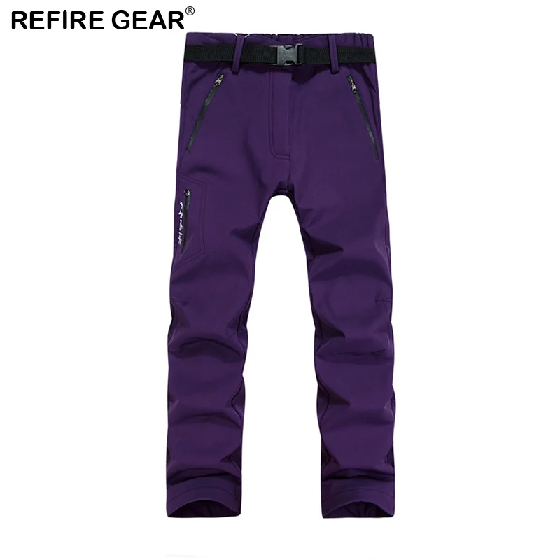 Refire Gear мужские и женские флисовые Мягкие штаны водонепроницаемые ветрозащитные