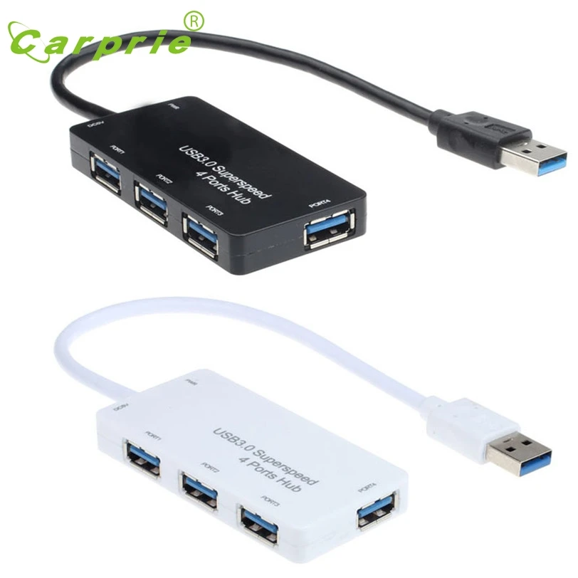Компактный концентратор CARPRIE с питанием от USB 3 0 4 портовый Суперскоростной