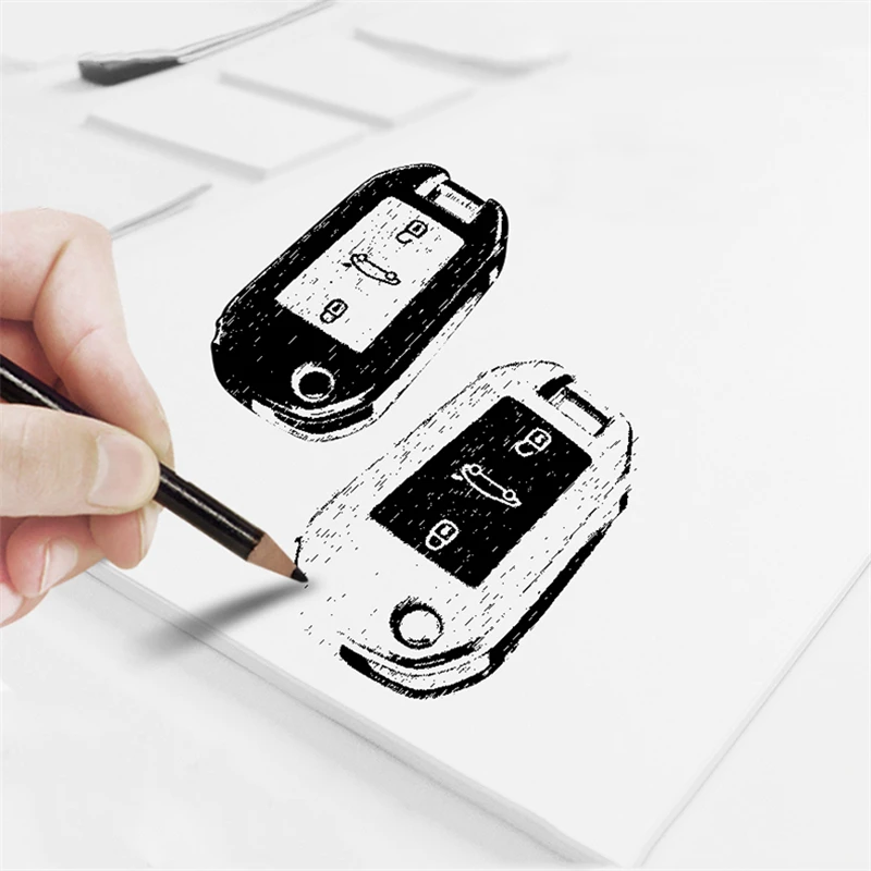 Мягкий TPU чехол для автомобиля чехол Обложка для Citroen C4L кактус C5 C3 C6 C8 Picasso Xsara для peugeot 3008 308 RCZ 508 3 кнопки брелок для ключей