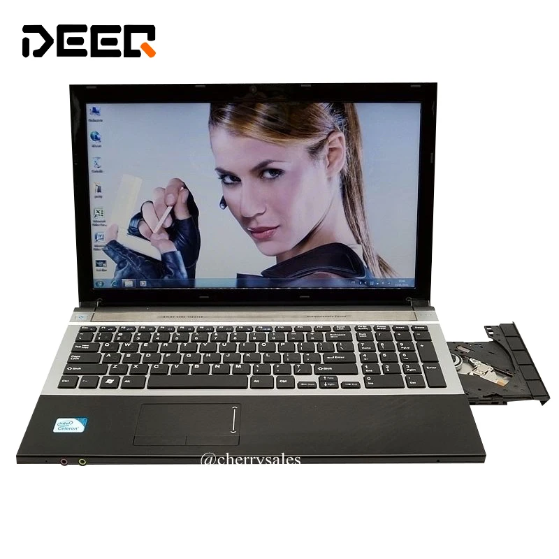 Ноутбук с процессором i7 или Pentium 8 ГБ + 1 ТБ 15 6 дюйма Windows 7/8 ноутбук DVD ROM для школы