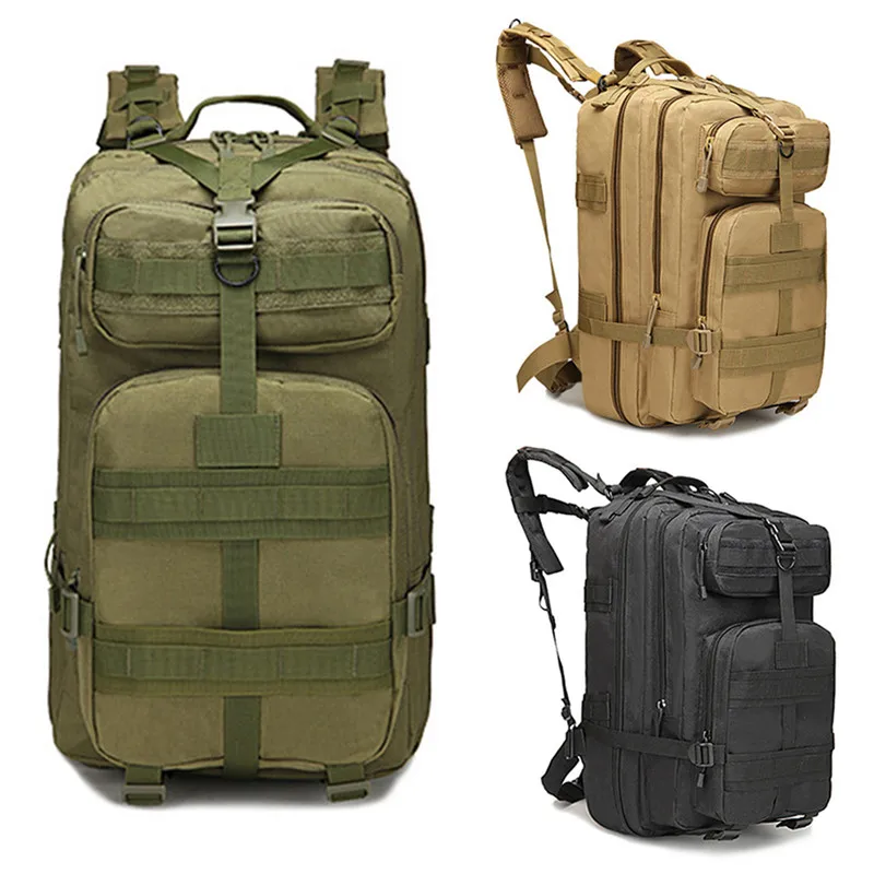 

1Pcs 2019 Hot 35L Nylon Tactical Outdoor Hiking Climbing Camping Travelling Bag Backpack
