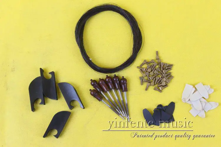 01 черный конский волос новые части для скрипки лук 1 комплект Baroqu Высший сорт Лук