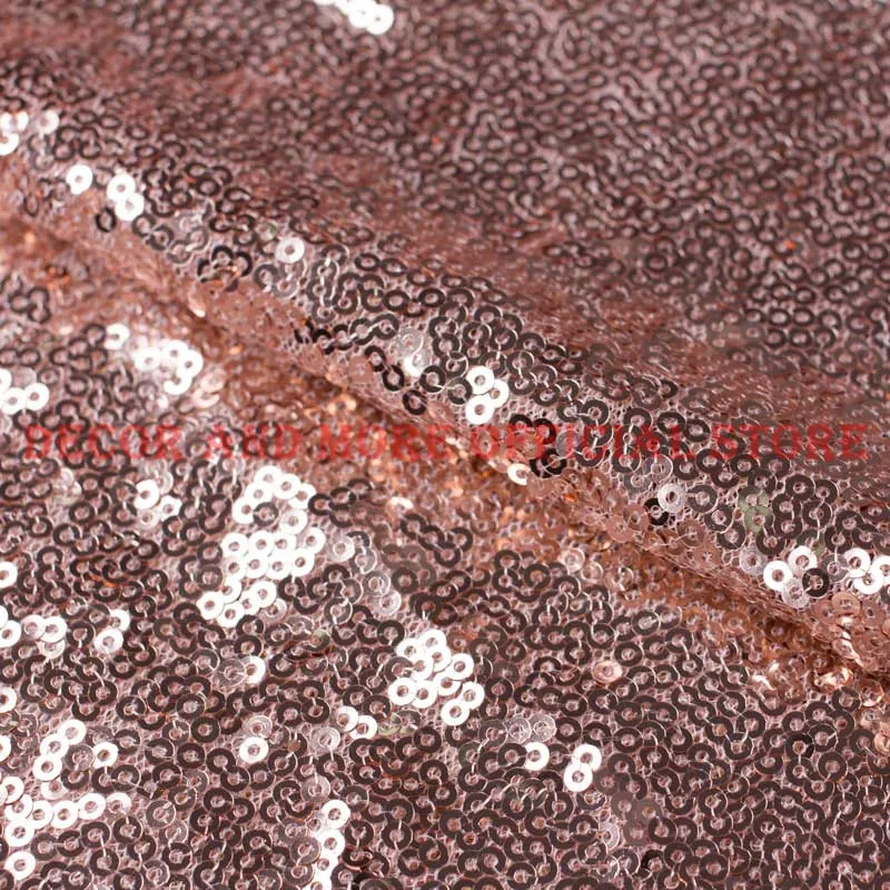 Ткань для свадебное оформление отеля блестящей вышивки блестками 10 м/лот золотой