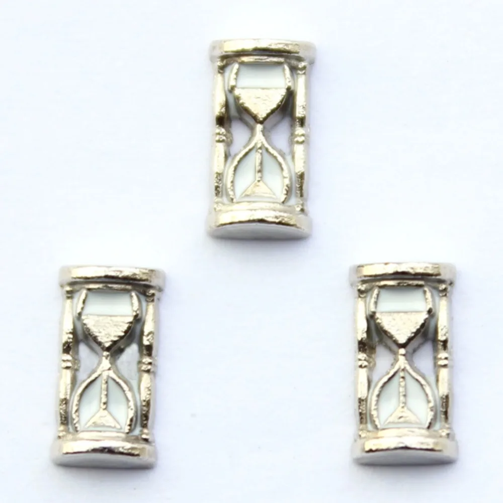 20 шт./лот Новое поступление песочные часы плавающие живые шармы на память|memory