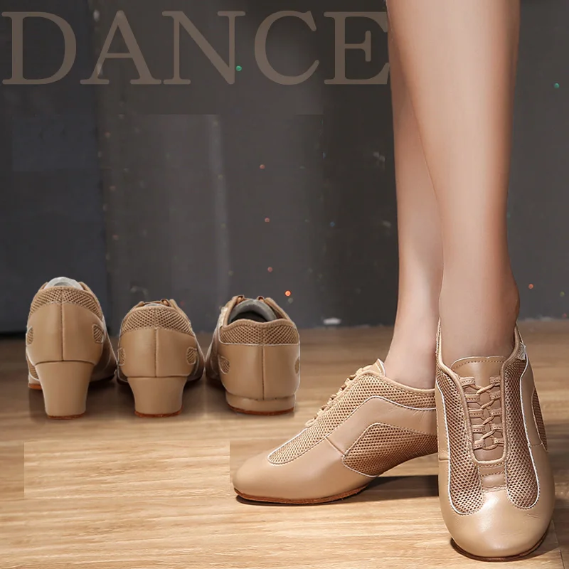 

Modern Dance Shoes Ballroom Dancing Shoes Women Adult Soft Ballet Sole Sneakers Jazz Shoes