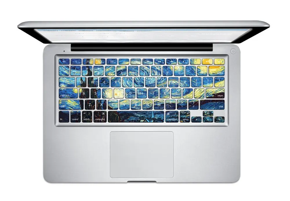 Ван гог Наклейки для клавиатуры MacBook Air 11 &quot 13 Pro сетчатка 15 17 inch клавиатура