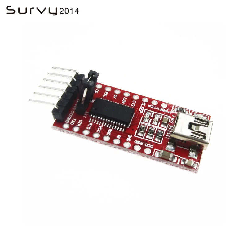 Последовательный адаптер FT232RL FT232 FTDI USB 3 В 5 в TTL модуль мини порт для arduino pro Mini к 232