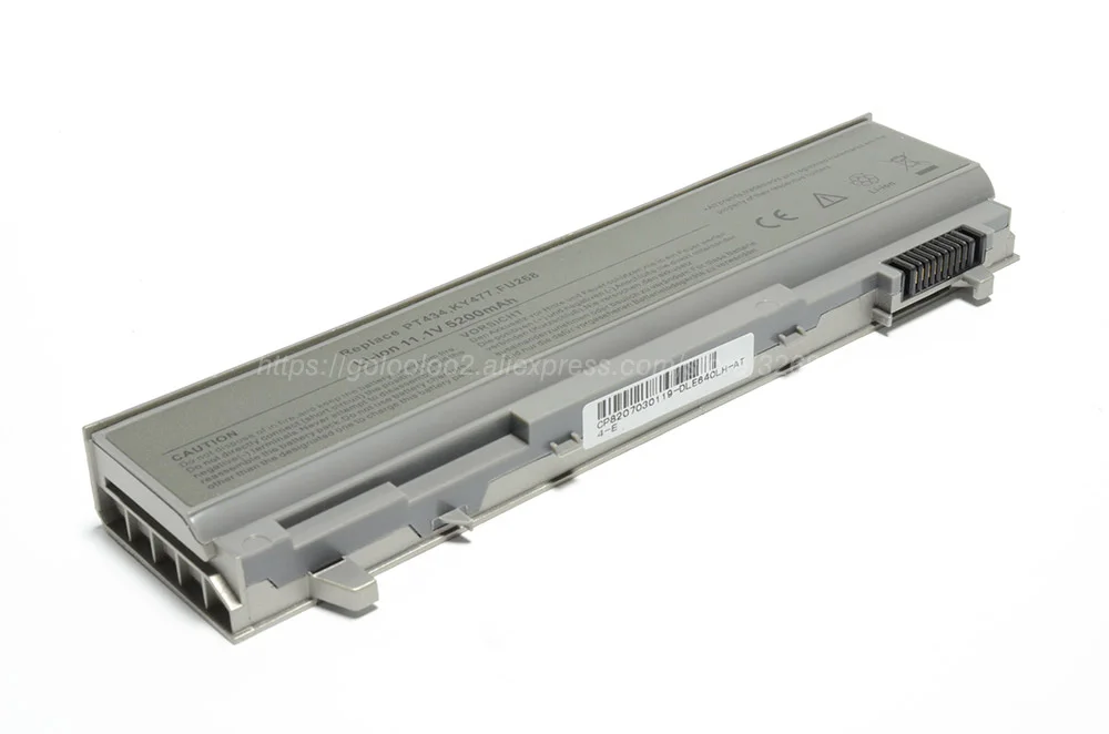 Golooloo ноутбука Батарея для dell Latitude E6400 M2400 E8400 E6510 E6500 M4400 M4500 1M215 312-0215 312-0748 312-0749 |