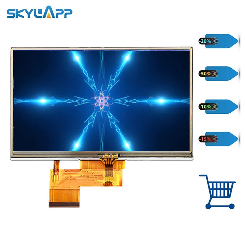 Skylarpu 5 дюймов ЖК-дисплей Экран для Garmin Nuvi 55 55LM 55LMT ЖК-дисплей дисплей Экран панель с сенсорным Экран digitizer Замена
