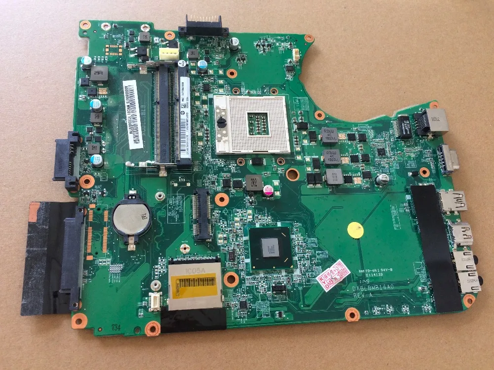 

Почти новая материнская плата A000080670 для ноутбука Toshiba Satellite L750 L755, A000081420, материнская плата DABLBMB16A0