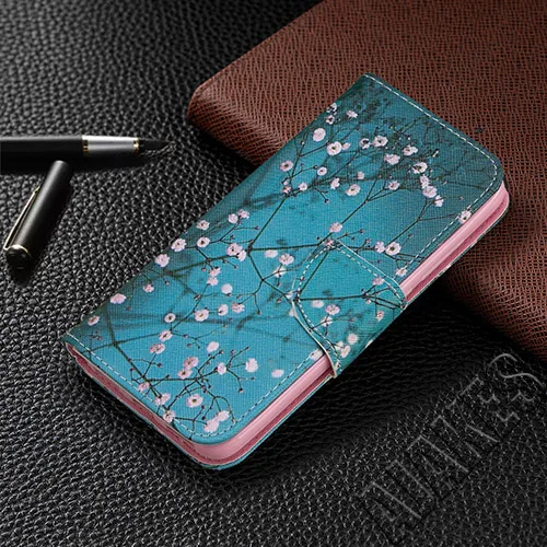 Wintersweet Кожаный чехол-бумажник с откидной крышкой для Xiaomi Redmi Note 8 Pro Note 7 7A 6 6A A2 Lite Pocophone F1, слоты для карт, Магнитная крышка-подставка - Цвет: Wintersweet