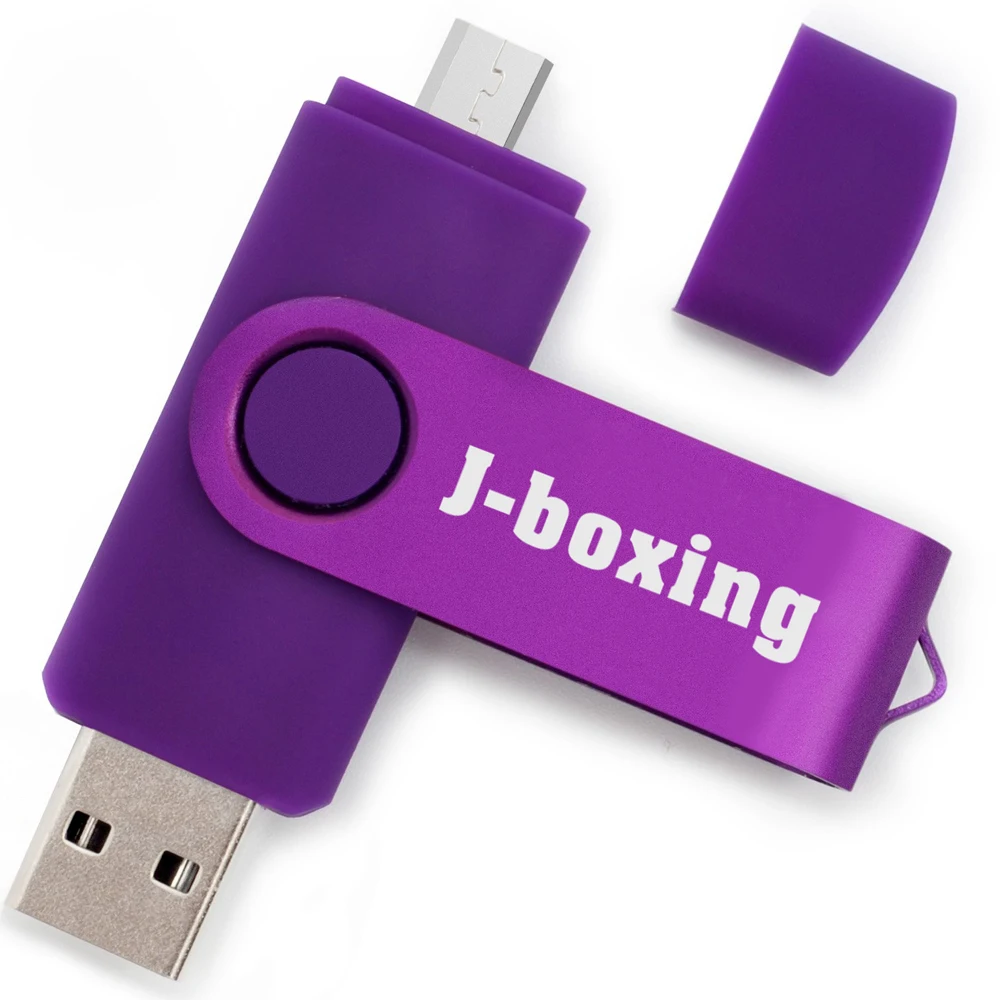 J-бокс USB флеш-накопитель OTG высокоскоростной флеш-накопитель 64 ГБ 32 ГБ 16 ГБ 8 ГБ для хранения двойной Micro USB накопитель для Android/планшетов/ПК/Mac